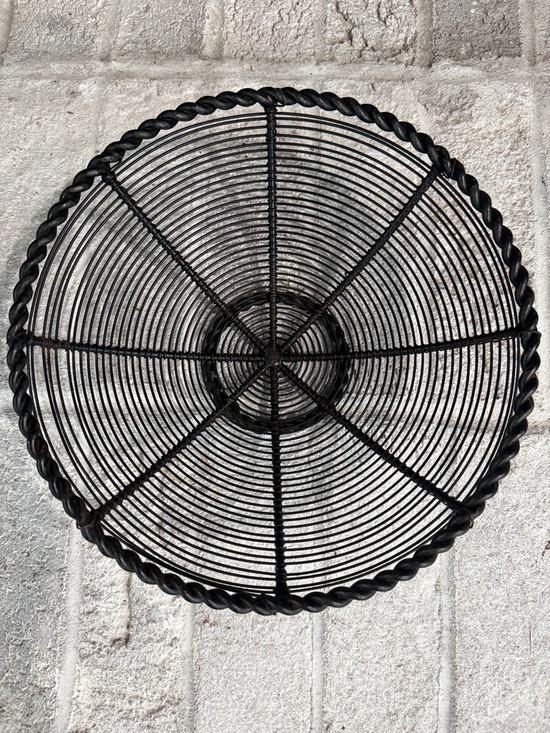Other - Black Woven Wire Decorative Bowl